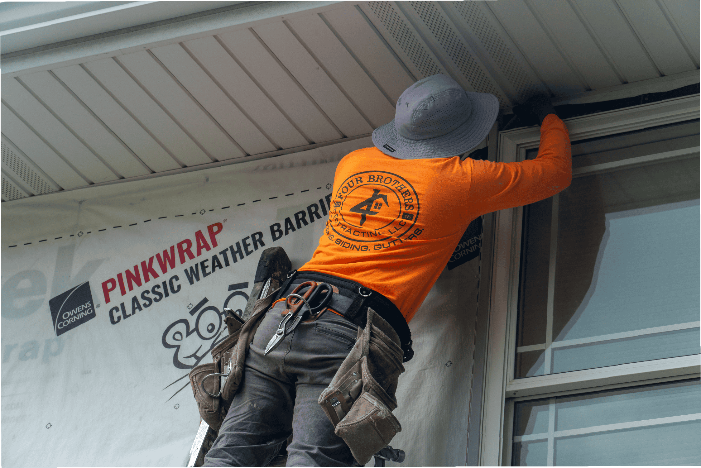 energy efficient siding 4 brothers installing